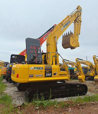 Used Komatsu Excavator For Sale