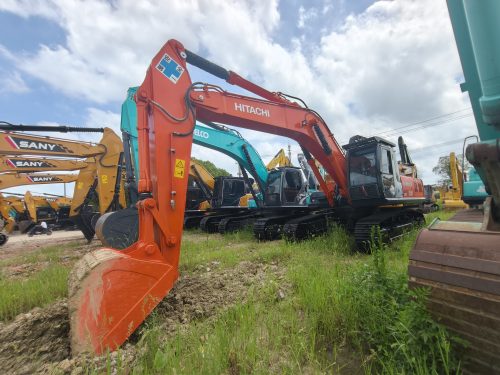 Used Hitachi ZAXIS 350 HG Crawler Excavator