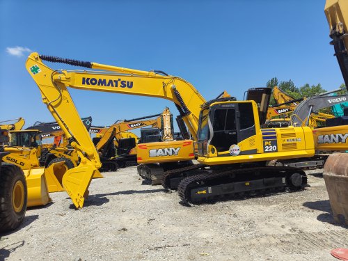 Used Komatsu PC220-8 Crawler Excavator