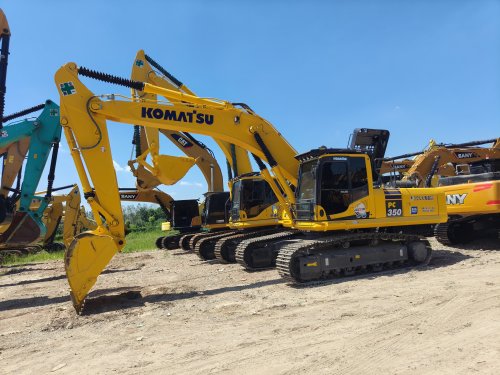 Used Komatsu PC350-8MO Crawler Excavator